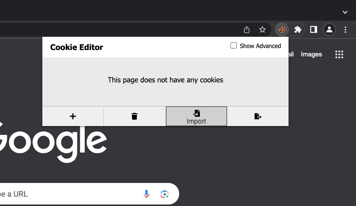 Cookie-Editor Extension